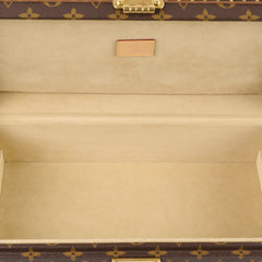 Louis Vuitton Trunk Watch Jewellery Box Monogram