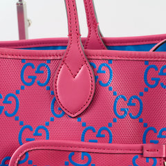 Gucci GG Supreme Pink Tote Bag