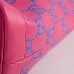 Gucci GG Supreme Pink Tote Bag