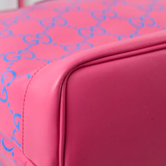Gucci GG Supreme Pink Tote Bag