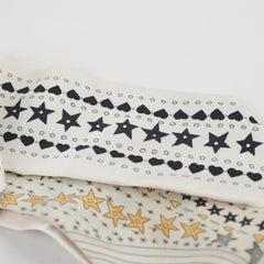 Dior Silk Mitzah Scarf Cream/ Pink