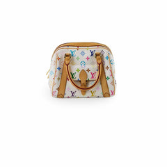 Louis Vuitton Priscilla Multicolor Bag White 2006