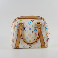 Louis Vuitton Priscilla Multicolor Bag White 2006