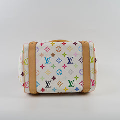 Louis Vuitton Priscilla Multicolor Bag White 2006
