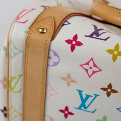 Louis Vuitton Priscilla Multicolor Bag White 2006