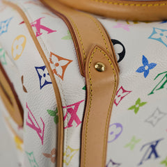 Louis Vuitton Priscilla Multicolor Bag White 2006