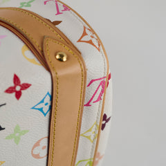 Louis Vuitton Priscilla Multicolor Bag White 2006