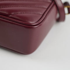 Saint Laurent Lou Camera Bag Burgundy