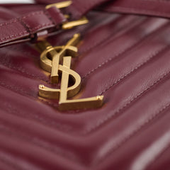 Saint Laurent Lou Camera Bag Burgundy