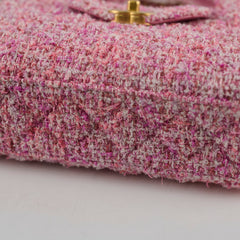 Chanel Kelly Small Pink Tweed (Microchipped)