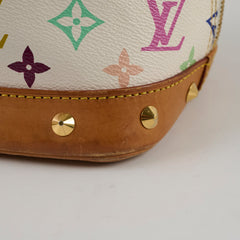 Louis Vuitton Alma PM Multicolour White