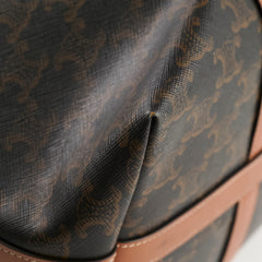 Celine Cabas Drawstring Tote Monogram Triomphe