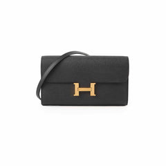 Hermes Constance to Go Noir Epsom GHW K Stamp