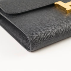 Hermes Constance to Go Noir Epsom GHW K Stamp