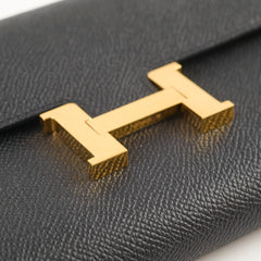 Hermes Constance to Go Noir Epsom GHW K Stamp