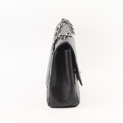 Chanel Classic Flap Jumbo Black Caviar