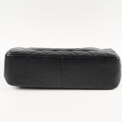 Chanel Classic Flap Jumbo Black Caviar