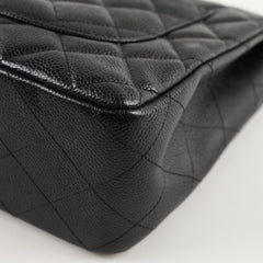 Chanel Classic Flap Jumbo Black Caviar