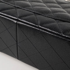 Chanel Classic Flap Jumbo Black Caviar