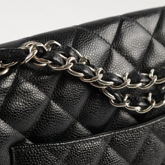 Chanel Classic Flap Jumbo Black Caviar
