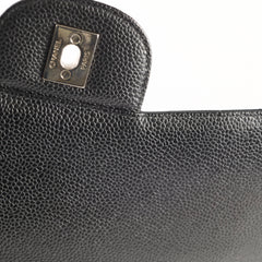 Chanel Classic Flap Jumbo Black Caviar