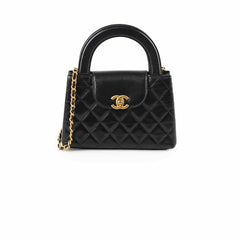 Chanel Kelly 23K Small Black Microchipped