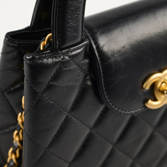 Chanel Kelly 23K Small Black Microchipped
