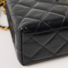 Chanel Kelly 23K Small Black Microchipped