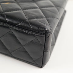 Chanel Kelly 23K Small Black Microchipped