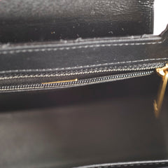 Chanel Kelly 23K Small Black Microchipped