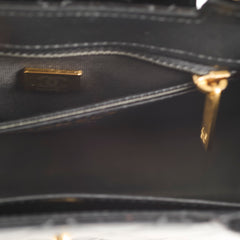 Chanel Kelly 23K Small Black Microchipped