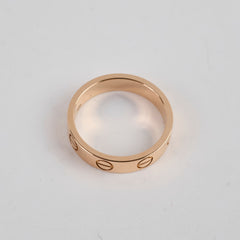 Cartier Love Ring Pink Gold Size 46