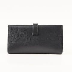 Hermes Bearn Wallet Black - Square K Stamp