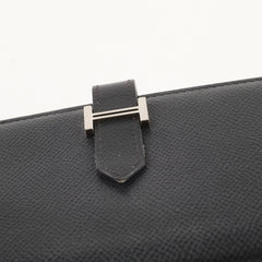 Hermes Bearn Wallet Black - Square K Stamp