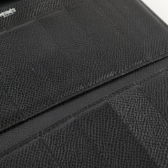 Hermes Bearn Wallet Black - Square K Stamp