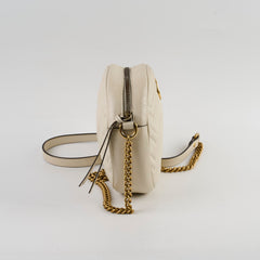 Gucci Ophidia Round Crossbody White Ivory