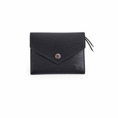 Louis Vuitton Victorine Epi Wallet Black