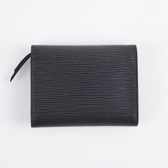 Louis Vuitton Victorine Epi Wallet Black