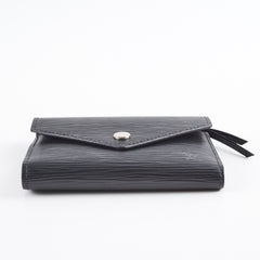 Louis Vuitton Victorine Epi Wallet Black