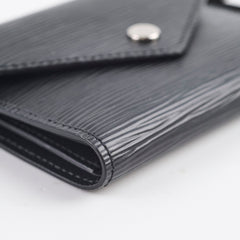 Louis Vuitton Victorine Epi Wallet Black