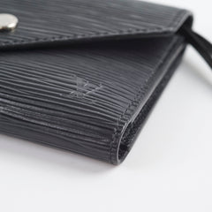 Louis Vuitton Victorine Epi Wallet Black