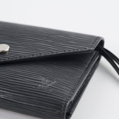 Louis Vuitton Victorine Epi Wallet Black