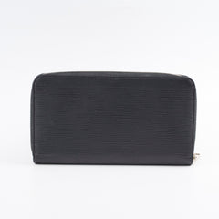 Louis Vuitton Epi Zip Wallet Black