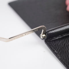 Louis Vuitton Note Clip Wallet Black