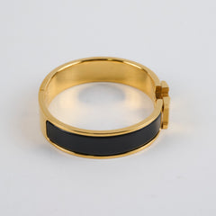 Hermes Clic H Bracelet PM Black