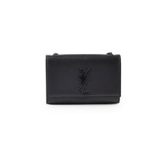 Saint Laurent Kate Small Black with Matte Black Hardwares