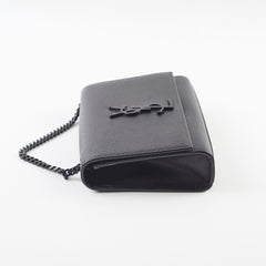 Saint Laurent Kate Small Black with Matte Black Hardwares