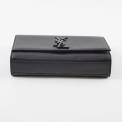 Saint Laurent Kate Small Black with Matte Black Hardwares