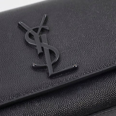 Saint Laurent Kate Small Black with Matte Black Hardwares