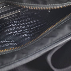 Prada Nylon Messenger Bag Black